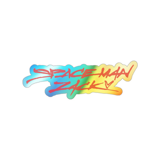 SpaceMan Zack Holographic Sticker